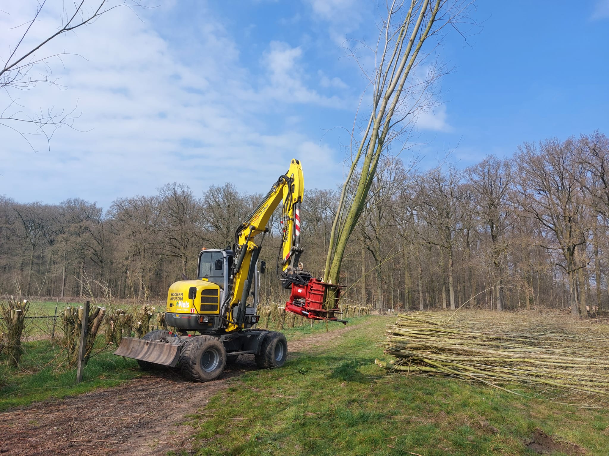 Midi mobiele kraan met knipper Nijmegen